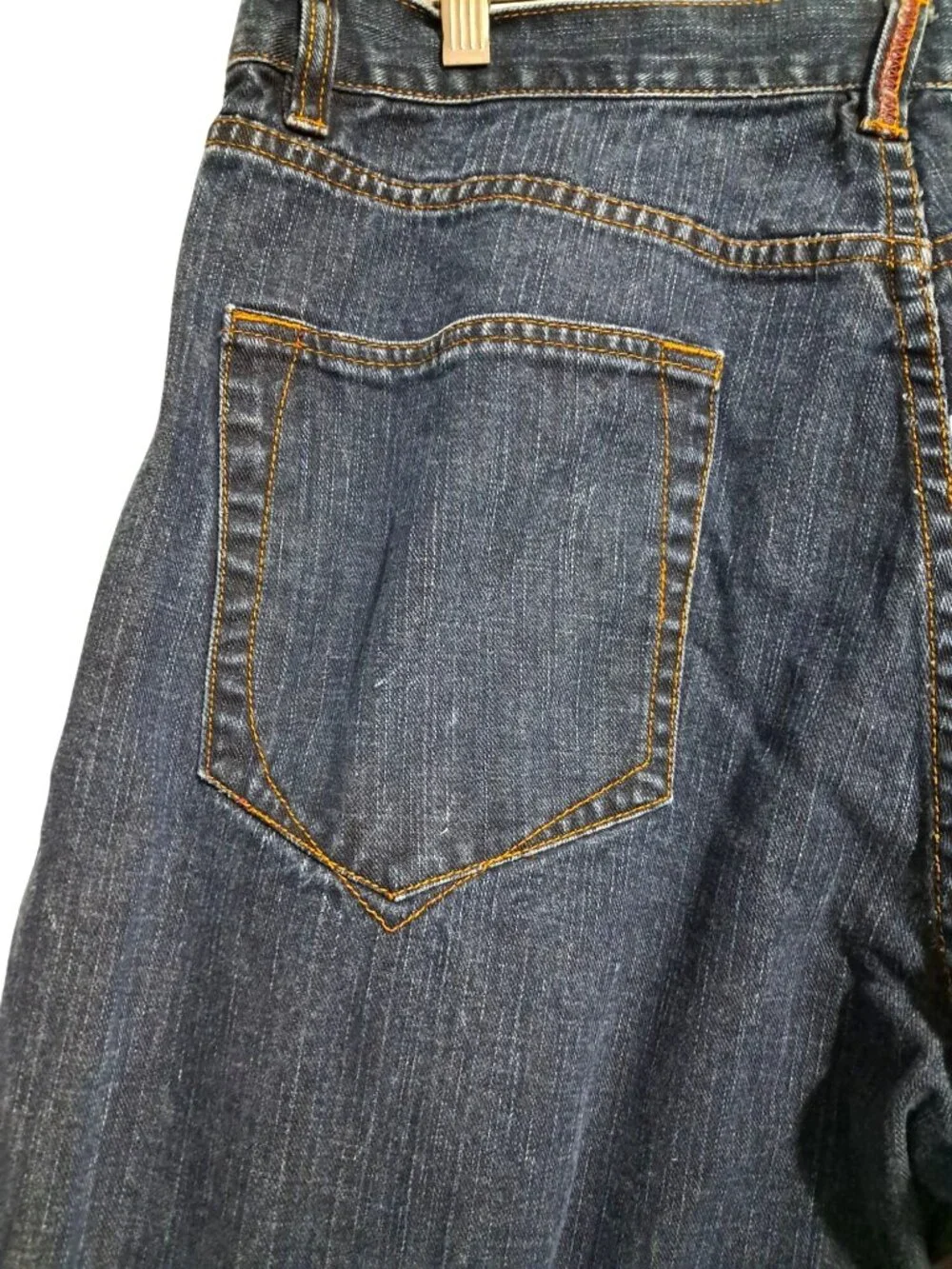 Y2K DC Jeans Mens 36 (34) Loose‎ Baggy Skater Sonar lll Blue Straight Leg Cotton
